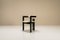 Pamplona Dining Chairs in Stained Black Oak & Off-White Fabric by Augusto Savini for Pozzi, Italy, 1965, Set of 6, Image 5