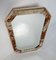 Miroir Octogonal Vintage en Onyx et Laiton, Italie, 1970s 2