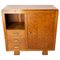 Französischer Mid-Century Beistellschrank mit Eichenfurnier, 1950er 1