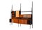 Large Wall Unit / Dry Bar by Vittorio Dassi for Mobili Cantù, Italy, 1950s 2