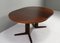 Oval Dining Table attributed to Henning Kjaernulf for Vejle, Denmark, 1960s 12