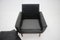 Danish Black Leather Armchair, 1960s 14