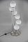 Lámpara de pie de 6 brazos atribuida a Targetti Sankey, Italia, años 60, Imagen 8