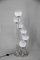 Lámpara de pie de 6 brazos atribuida a Targetti Sankey, Italia, años 60, Imagen 4
