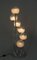 Lámpara de pie de 6 brazos atribuida a Targetti Sankey, Italia, años 60, Imagen 3