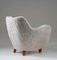 Modern Lounge Chairs attributed to Sten Wicéns Möbelfabrik, Sweden, 1950s, Set of 2 5