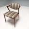 Rosewood No 42 Dining Chairs with Paul Smith Upholstery by Kai Kristiansen for Andersen Møbelfabrik, 1950s, Set of 2, Image 9