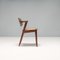 Rosewood No 42 Dining Chairs with Paul Smith Upholstery by Kai Kristiansen for Andersen Møbelfabrik, 1950s, Set of 2, Image 7