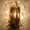 Clear and Brown Glass Wall Light from J.T. Kalmar, 1960s, Image 17