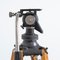 Vintage Wooden Fluid Head Model C Tripod, 1950s 5