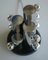 Zylinderförmige Italienische Tischlampe aus Chrom von Arredoluce, 1965 3