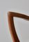 Modern Danish Wingback Chair in Oak & Traditional Danish Olmerdug Wool by Henning Kjærnulf, 1950s 15