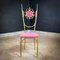Hollywood Regency Brass Chair, 1960s, Image 1