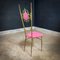 Hollywood Regency Brass Chair, 1960s, Image 8