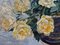 Maya Kopitzeva, Yellow Roses, 1968, Oil, Framed 4
