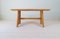 Mid-Century Sculptural Dining Table in Pine by Göran Malmvall, Sweden, 1950s 3