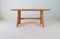 Mid-Century Sculptural Dining Table in Pine by Göran Malmvall, Sweden, 1950s, Image 3