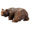 Hand Carved Bear Figure with Glass Eyes, Germany, 1930s, Image 1