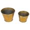 Mid-Century Waste Paper Baskets in Brass, Italy, 1950s, Set of 2 5