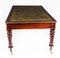 19th Century William IV Drawer Partners Writing Table Desk 11