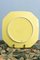 Mid-Century Yellow Octagonal Faience Charger Dish 5