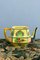 Mid-Century Yellow Floral Faience Teapot 9