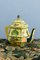 Mid-Century Yellow Floral Faience Teapot 4