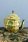 Mid-Century Yellow Floral Faience Teapot, Image 4