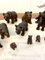 Small 19th Century Carved Oak Black Forest Bears, 1860s, Set of 15, Image 6