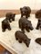 Small 19th Century Carved Oak Black Forest Bears, 1860s, Set of 15 7