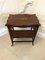 Antique Edwardian Inlaid Rosewood Side Table , 1901 1