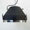 Vintage Industrial Black Iron Ceiling Light from VEB, 1970 3