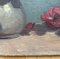 Charles Breton, Bouquet de fleurs au pichet, Huile sur Bois 10
