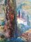 Laure Stella Bruni, Paysage aux cyprès, Oil on Canvas, Framed, Image 4