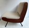 Mid-Century Modern Italian Mod. 836 Lounge Chairs by Gianfranco Frattini for Cassina, 1950s, Set of 2, Image 11