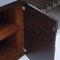 Brutalist Mahogany Credenza, 1970s 4