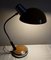 Lampe de Bureau avec Parties en Métal Plaquées Chrome sur Base en Plastique Noir avec Abat-Jour en Métal, 1980s 4