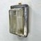 Vintage Aluminium Rectangular Bulkhead Wall Light with Reeded Glass from General Electric , 1995 6
