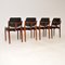 Danish Dining Chairs by Borge Rammeskov for Sibast, 1960s, Set of 4, Image 3