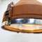 Vintage Industrial Ceiling Pendant with Rust Appliqué from VEB, 1970 4