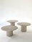 Italian Side Tables in Marble, 1980s, Set of 3 2