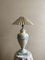 Ceramic Urn Lamp with Gesso Drapery, Italy, 1940s, Image 3