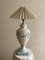 Ceramic Urn Lamp with Gesso Drapery, Italy, 1940s 2