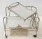 Art Deco Aluminum Trolley Bars, 1950s, Set of 2, Image 4