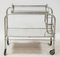 Art Deco Aluminum Trolley Bars, 1950s, Set of 2, Image 3