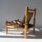 French Armchair attributed to Audoux & Minet, 1950s 16