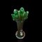 English Fluted Carnival Glass Vase, 1930s, Image 7