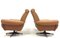 Fauteuils Pivotants Mid-Century, 1960s, Set de 2 5