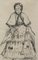 Edouard Eugène Vallet, La Mère Fénollan, La Mère marchande, Tinta china sobre papel de acuarela, Enmarcado, Imagen 1