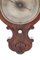 Carved Burr Walnut Banjo Barometer, 1880s 2